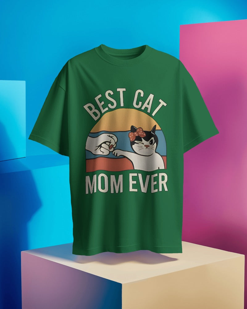 Best Cat Mom Ever T-Shirt