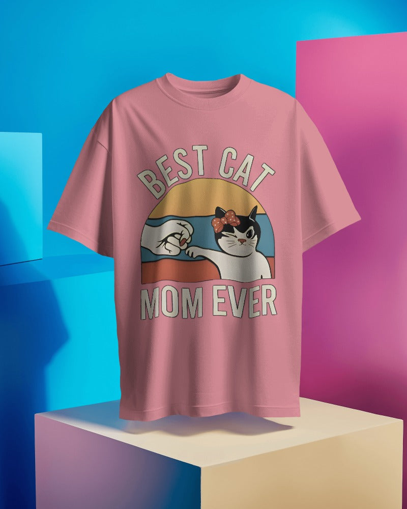 Best Cat Mom Ever T-Shirt