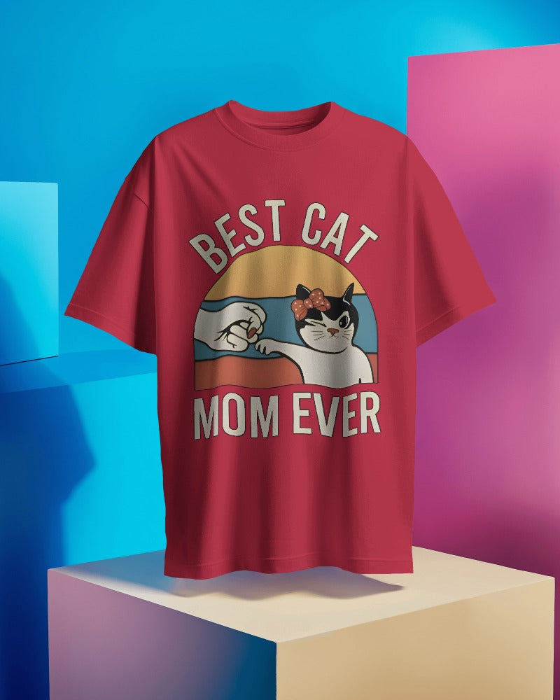 Best Cat Mom Ever T-Shirt