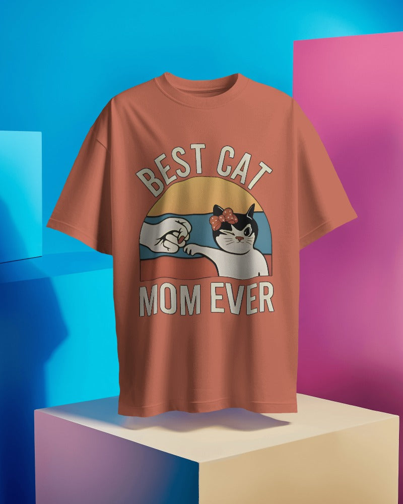 Best Cat Mom Ever T-Shirt